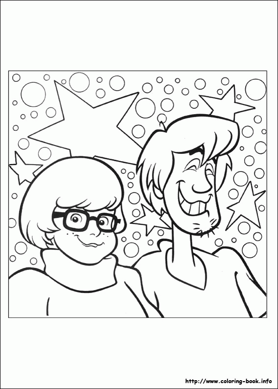 Scooby Doo kolorowanki